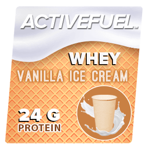 proteinshake whey vanilla ice cream - activefuel