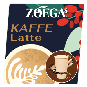 kaffe latte - zoegas