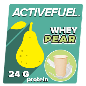proteinshake whey päron - activefuel